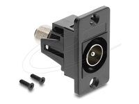 Delock Panel Mount IEC samec na F samica