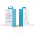 Forever Vibe-TC45AC GaN PD QC nabíjačka 1x USB-C 1x USB 45W strieborná