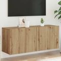 VidaXL TV skrinka Nástenná Artisan Dub 100x30x41 cm