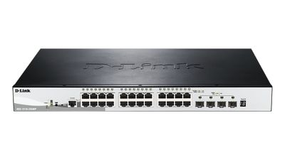 D-Link DGS-1510-28XMP 28-Port Gigabit Stackable POE Smart Managed Switch 4x 10G SFP+