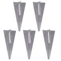 vidaXL Drôtené pletivo s kotviacimi hrotmi 1,25x15 m, sivé