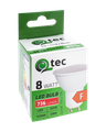 LED žiarovka Qtec 8W GU10 736lm neutrálna biela