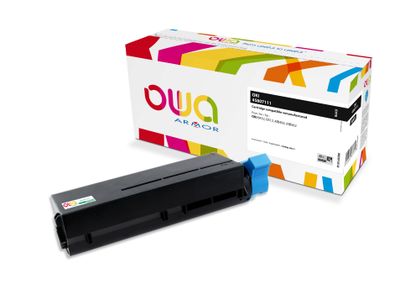 OWA Armor toner kompatibilný s OKI 45807111, čierna/black