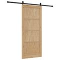 vidaXL Posuvné dvere ORKDAL 86 x 198,5 cm Borovicový masív