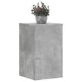 vidaXL Stojany na rastliny 2 ks betónovosivé 30x30x50 cm kompoz. drevo