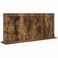 vidaXL Toaletné zrkadlo Dymová dub 100 x 45 x 18 cm Obdĺžnikový