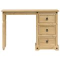 vidaXL Toaletný stolík Corona 110x47x75 cm borovicový masív