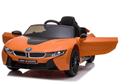 JiaJia Elektrické autíčko BMW i8 oranžová