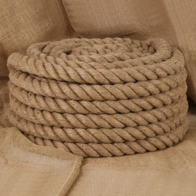 vidaXL Jutové lano 25 m dlhé 40 mm hrubé