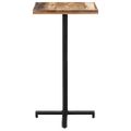 vidaXL Bistro stôl štvorcový 60x60x110 cm masívne recyklované drevo