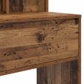 vidaXL Toaletné stolíky do spálne Staré drevo 80 x 39,6 x 135 cm