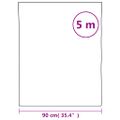 vidaXL Tapeta na nábytok samolepiaca priehľadná 90x500 cm PVC
