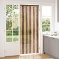 vidaXL Záves proti hmyzu z chenille Hnedá a béžová 90 x 220 cm 100% PP