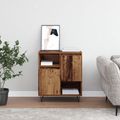 vidaXL Servírovacia skriňa Staré drevo 60 x 35 x 70 cm