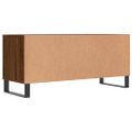 vidaXL TV skrinka hnedý dub 100x34,5x44,5 cm kompozitné drevo