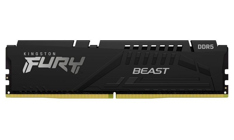 Kingston FURY Beast EXPO/DDR5/8GB/6000MHz/CL36/1x8GB/Black Operačná pamäť, DDR5, 8GB, 6000MHz, DIMM, CL36