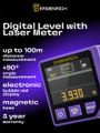 Digitálna vodováha s laserovým meradlom "3 v 1" Ermenrich Verk LQ60