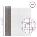 vidaXL Sieťová obrazovka 60 x 1000 cm 3 Mesh Nerezová oceľ 201