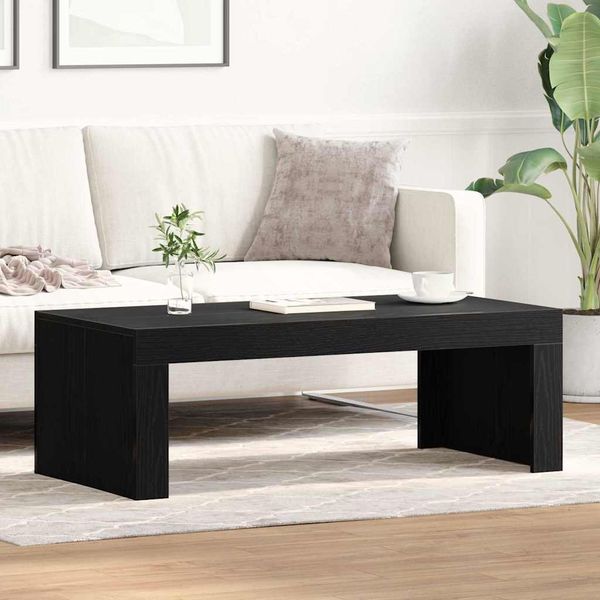 vidaXL Konferenčný stolík Čierny dub 102 x 50 x 35 cm Kompozitné drevo