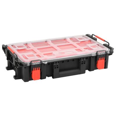 vidaXL Prenosné letové puzdro čierne 55,5x34,5x13,5 cm PP