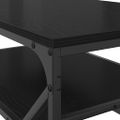 vidaXL Konferenčný stolík Čierny dub 90 x 50 x 40 cm