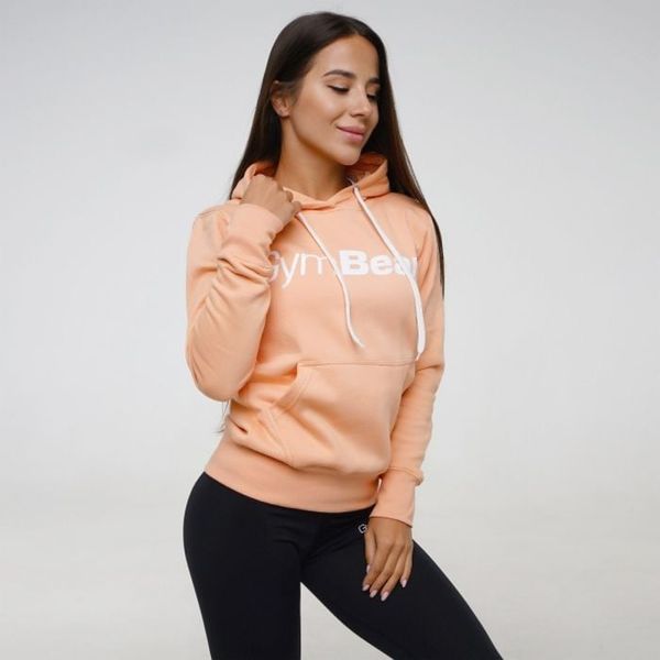 Dámska Mikina Athlete Powder Peach - GymBeam, veľkosť L