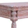 vidaXL Písací stôl 115x50x78 cm masívne mahagónové drevo