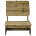 VidaXL záhradné stoličky 2 ks 60x64x70,5 cm impregnované drevo