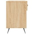 vidaXL Lavička na topánky, dub sonoma 102x35x55 cm, kompozitné drevo