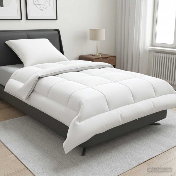 vidaXL Súprava paplóna a vankúša 2 ks 155x200 cm Leto 140 GSM Vlnka
