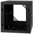 RACK skriňa závesná NEKU TS 10" 6U 300mm, samozostaviteľná, čierna 9005 RACK skříň závěsná NEKU TS 10" 6U 300mm, samosestavitelná, černá 9005