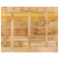 vidaXL Stolová doska 100x80x2,5 cm obdĺžnik masívny mangovník