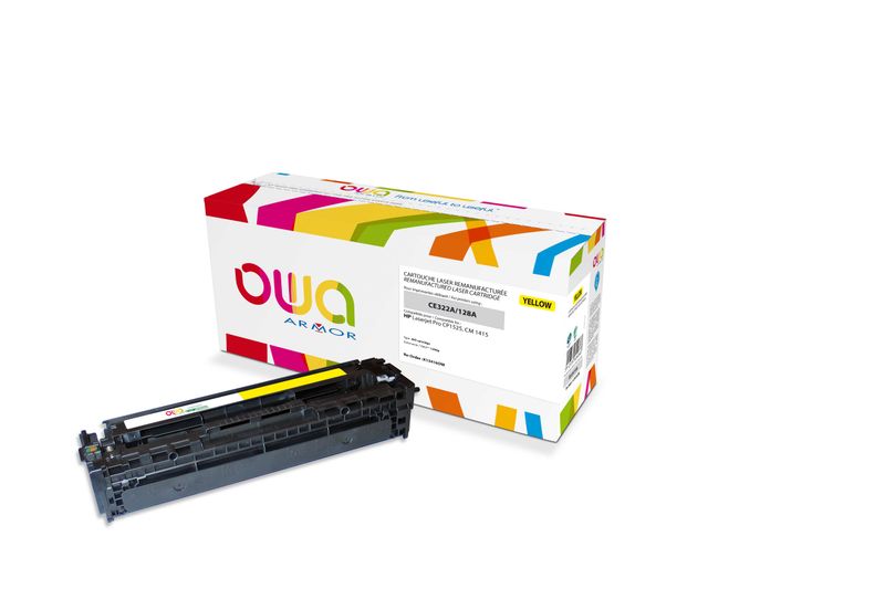 OWA Armor toner kompatibilný s HP CE322A, 1300st, žltá/yellow