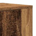 vidaXL Highboard Staré drevo 80 x 33 x 150 cm Kompozitné drevo