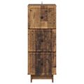 vidaXL Zásuvkový kabinet Staré drevo 33 x 34,5 x 90 cm