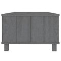vidaXL Konferenčný stolík HAMAR, tmavosivý 100x55x35 cm, borovica