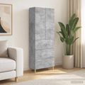 vidaXL Sada skríň 2 ks 66 x 34,5 x 90 cm Kompozitné drevo