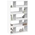 vidaXL Deliaca stena biela 100x33x156,5 cm kompozitné drevo