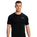 Pánske bežecké tričko Pulse X Black - GymBeam, veľkosť L