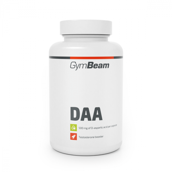 DAA - GymBeam, 120 kaps., kapsulovaný