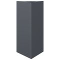 vidaXL Záhradné kvetináče 2 ks antracit trojuholník 40x34,5x75 cm oceľ