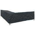 vidaXL Obal na nábytok 355 x 275 x 80 cm 420D Oxford tkanina Tvar L