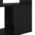 vidaXL Zostava TV skriniek 60 x 24 x 125,5 cm Čierna Kompozitné drevo