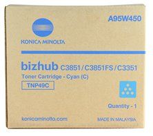 toner MINOLTA TNP49C cyan Bizhub C3351/C3851 (12000 str.)