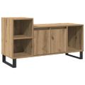 vidaXL TV skrinka dub artisan 100x35x55 cm spracované drevo