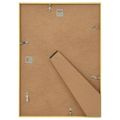 vidaXL Fotorámiky na stenu alebo stôl 5 ks zlaté 29,7x42 cm MDF