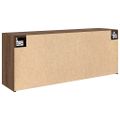 vidaXL Kúpeľňová nástenná skrinka 100x25x40 cm kompozitné drevo