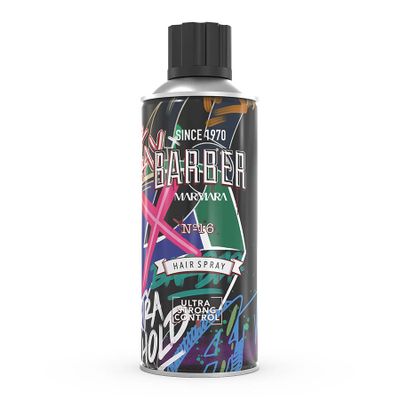 Extra silný lak na vlasy MARMARA Barber Hair spray №16 400 ml