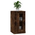 vidaXL Komody 2 ks dymový dub 37,5x35,5x67,5 cm kompozitné drevo