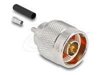 N plug for crimping RG-174/RG-316 with